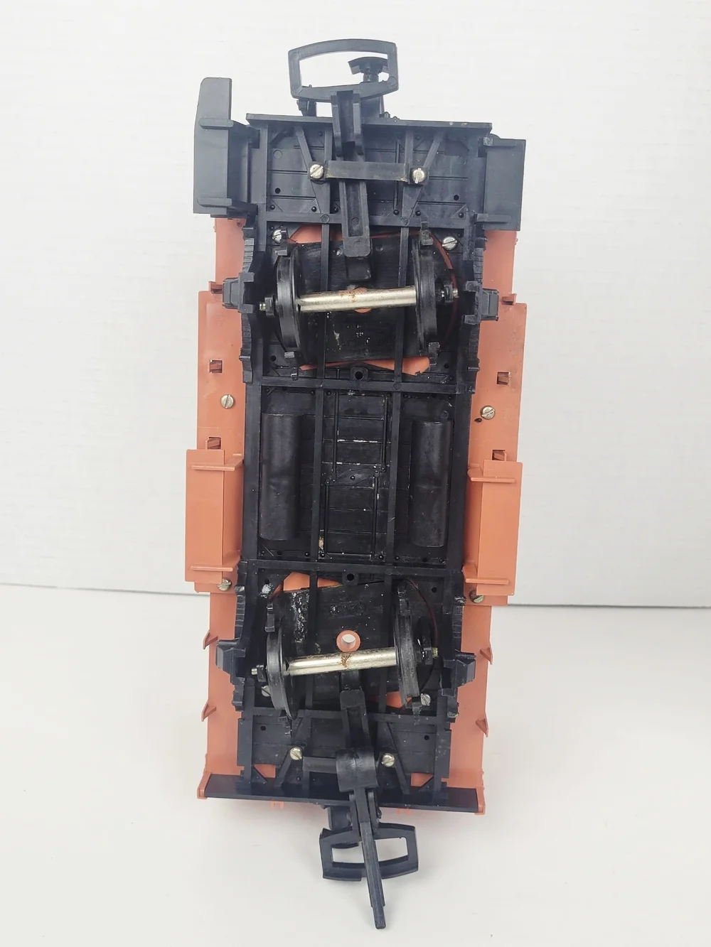 Vtg 70s LGB Lehmann 4030 Freight Car Boxcar G-Scale~Orange~Western Germany